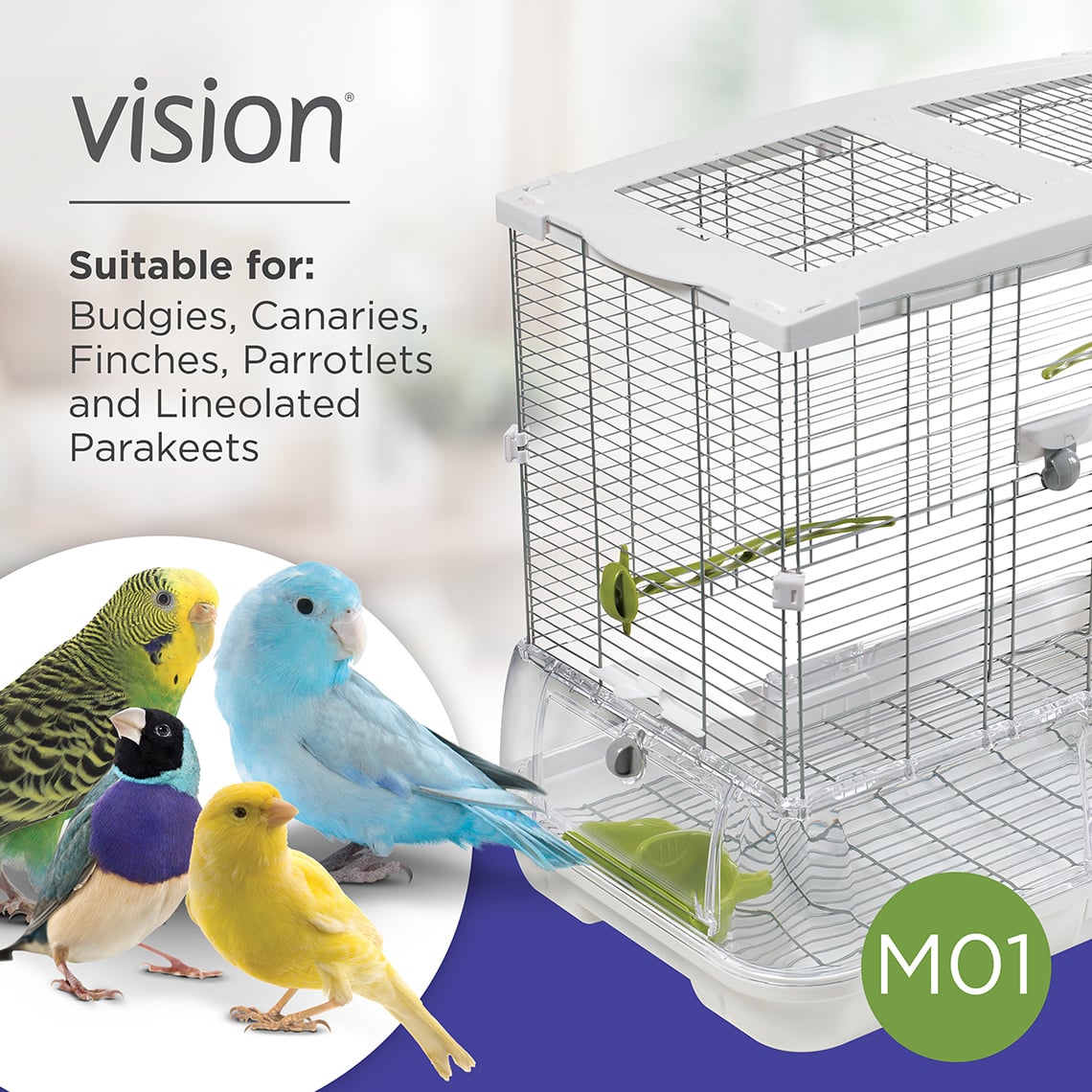 Bird Cage Horizontal Small