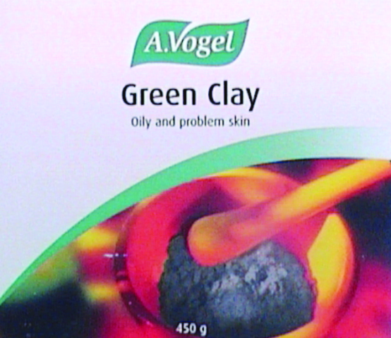 green clay - powdered form small