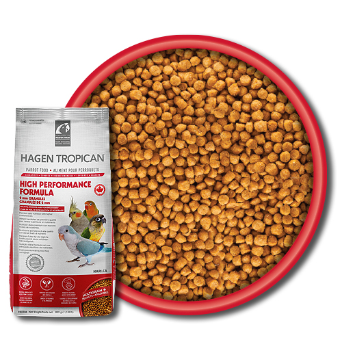 Hagen Tropican High Performance Parrot Food – 2 mm Granules