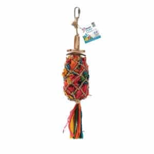 Catch of the Day, Enrichment Parrot Toy for Small to Medium Birds
