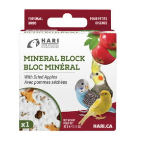 Mineral Block with Dried Apples, 1pk
